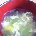 春風♪'s cooksnap of when they made 卵とキャベツの簡単スープ.