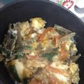 canae0120's cooksnap of when they made 節約！残り野菜で玉子丼.