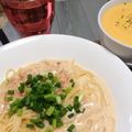 はる☆りく's cooksnap of when they made 簡単　鮭フレークの和風クリームパスタ.