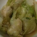 ぶーたーこー's cooksnap of when they made 鶏ムネ肉とレタスの生姜塩麹炒め★.