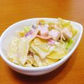 いーゆいーみ's cooksnap of when they made さっぱり♪梅マヨキャベツ.