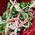 ほっほ's cooksnap of when they made 節約★ブロッコリー&蟹カマわさびマヨ和え.
