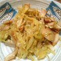はしやすめ1号's cooksnap of when they made エリンギ春キャベツのオイスターバター炒め.