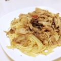 ゆきっこりん✿'s cooksnap of when they made パスタ☆塩鯖とシメジのペペロンチーノ.