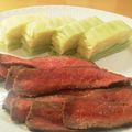 おいもみるく's cooksnap of when they made ローストビーフにキャベツミルフィーユ.