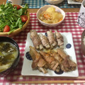 ざぶさん's cooksnap of when they made わけぎとゴボウの豚肉巻き.
