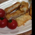 mixile's cooksnap of when they made ウインナーとチーズの春巻き.