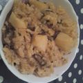 pearl26's cooksnap of when they made ホタテ貝柱と塩昆布の炊き込みご飯♪.