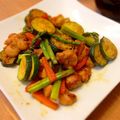 ヨチン's cooksnap of when they made ✿◎鶏肉とアボカドのハニービネガー炒め.