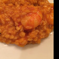 shinsukeb's cooksnap of when they made 甘エビの殻を使った魚介のサフランリゾット.