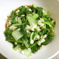 wavefile's cooksnap of when they made 山東菜と玉ねぎの☆めんつゆ酢和え☆.