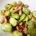 ピキコ's cooksnap of when they made そら豆とベーコンのレモンガーリック炒め.