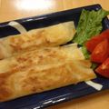 コルとチョコ's cooksnap of when they made 揚げなくてもパリパリ☆新玉ねぎの春巻き♪.