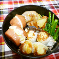 びんび❤'s cooksnap of when they made 菜の花とウインナーのガーリック炒め.