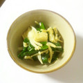 uthiyamada's cooksnap of when they made ごま油で♪えのきにら炒め！.