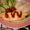 はなmaro's cooksnap of when they made 絶品！！ミンチ入りオムレツ.
