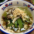 YUKIKI☆'s cooksnap of when they made ＊小松菜と天かすの煮浸し＊.