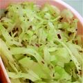 run※'s cooksnap of when they made スピード副菜！キャベツのゆかり和え.