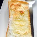 be_minami's cooksnap of when they made スキムミルクシュガートースト.