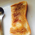 be_minami's cooksnap of when they made 私の黒みつトースト☆彡.