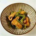 ちよちゃんこ's cooksnap of when they made 【ずぼら】小松菜と揚げのコチュまよ.