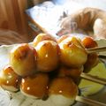 ｃｏｎ's cooksnap of when they made みたらし団子.