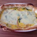 容疑者Ｘ's cooksnap of when they made 冷凍パイシートほうれん草ベーコンキッシュ.