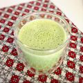 るーぶる子's cooksnap of when they made 便秘改善ジュース(豆乳+小松菜+バナナ).