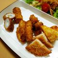 なっサン's cooksnap of when they made ハム＆チーズはさみ揚げ.