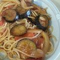 sunsung's cooksnap of when they made これがいちばん☆ナスのトマトスパゲティ.