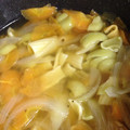 夕飯は６時です's cooksnap of when they made 残り野菜とマカロニのスープ.