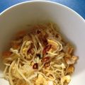紅茶とチーズケーキ's cooksnap of when they made 簡単美味 切り干し大根と玉子のタイ風炒め.