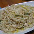 ごんさんち's cooksnap of when they made 豆腐でボリューミィ♡クリームパスタ♡.