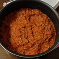 ルぴあ's cooksnap of when they made 簡単☆ｾﾛﾘが決め手 無添加ﾐｰﾄｿｰｽ.