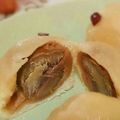 AyakoOOOOO's cooksnap of when they made 【簡単おやつ】ビックリ栗☆いきなりだんご.