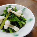 メルティローズ's cooksnap of when they made 超簡単！しめじとほうれん草の梅昆布茶和え.