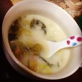 haghag241's cooksnap of when they made 簡単＊白菜とベーコンのミルクスープ.