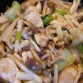 しゃるるるる's cooksnap of when they made 豚肉・筍・青梗菜・しめじのオイスター炒め.