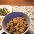 izumi3104's cooksnap of when they made しめじ・しいたけでキノコ炊き込みご飯☆.