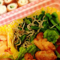 豚山キャベツ's cooksnap of when they made ほうれん草（菜の花）としらすのおひたし.