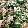 minmi131's cooksnap of when they made だいすき白和え＊わさび菜×干し柿＊.