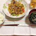 Aざっきー's cooksnap of when they made 超簡単野菜炒め.