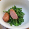 daikanon's cooksnap of when they made お弁当にも★ピーマンとウインナーだけ炒め.
