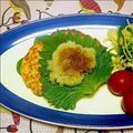 床トン's cooksnap of when they made 混ぜるだけ！簡単豆腐ハンバーグ.
