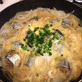 レッドタビー's cooksnap of when they made 新玉ねぎとさんま缶の卵とじ.