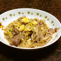 chievish's cooksnap of when they made 和風！キャベツともやしの肉炒め.