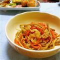 しじみごはん's cooksnap of when they made 食物繊維とビタミンE！きんぴらごぼう切干.