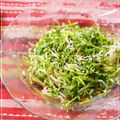 REI_MAM's cooksnap of when they made 水菜の胡麻&ポン酢和え.