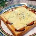bobitin's cooksnap of when they made 焼豚の味噌マヨトースト.