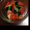りママンちゃん's cooksnap of when they made きゅうり・トマトで☆ポン酢サラダ.
